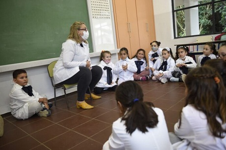 URUGUAY-LAS PIEDRAS-COVID-19-INICIO DE CLASES