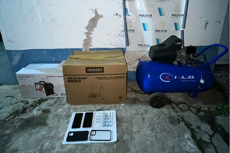 DOS APREHENDIDOS POR UNA ESTAFA A UNA FERRETERÍA DE ALBERTI: RECUPERARON LAS HERRAMIENTAS