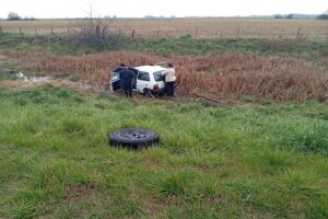 DESPISTÓ EN LA RUTA 5 TRAS DESPRENDERSE UNA RUEDA DE SU AUTOMÓVIL