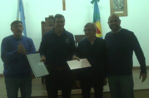 RECONOCIERON A MARCOS SANTAROSSA POR SU PARTICIPACIÓN EN LA REUNIÓN ANUAL DE ASTRONOMÍA