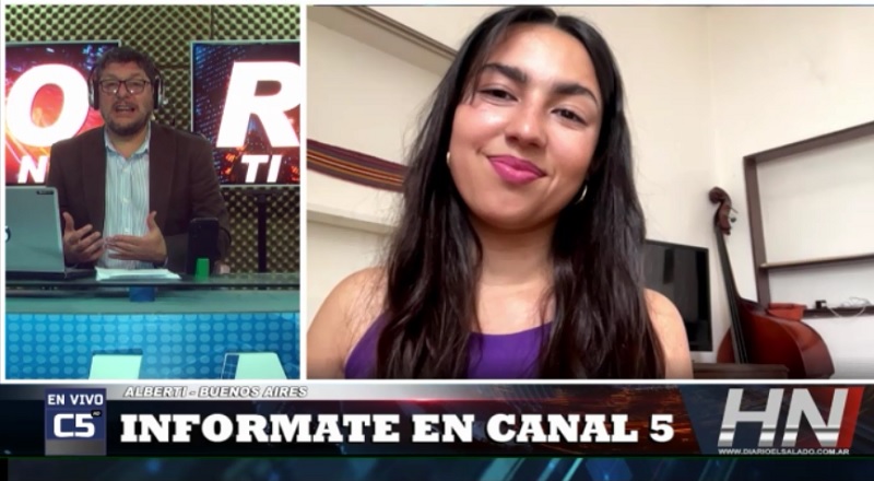 PAULA GRISOLÍA, LA BAILARINA ALBERTINA QUE FORMARÁ PARTE DE LA BIENVENIDA AL PAPA EN LUJÁN